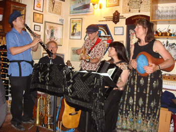 Chubritza in Jerusalem bar